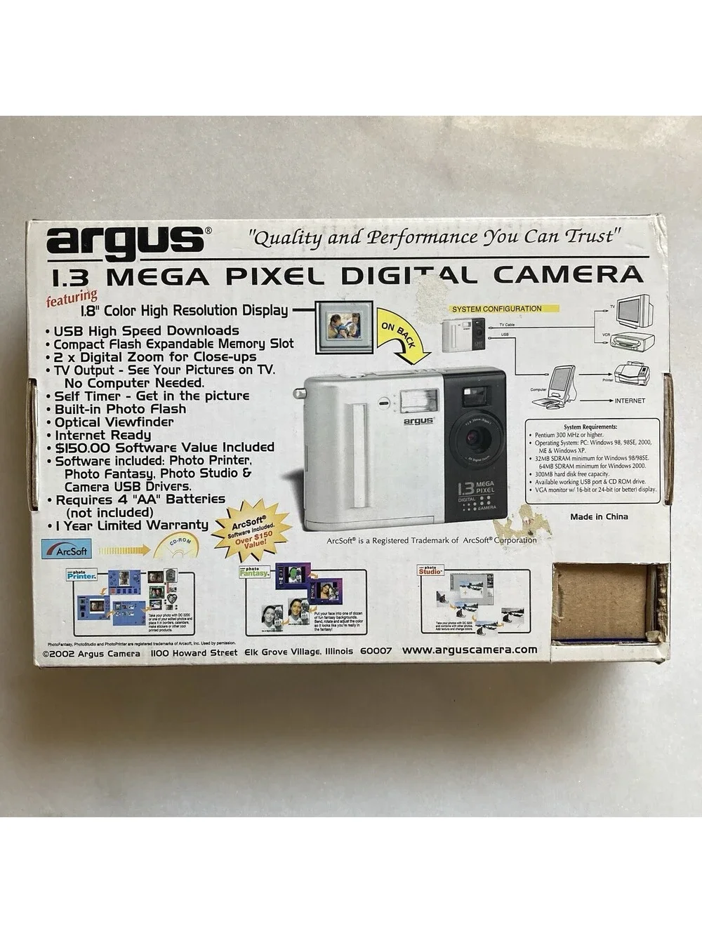 Argus DC3200 1.3 MP Y2K Vintage Digital Camera Tested!